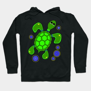 Aboriginal Art - Turtle Full Hoodie